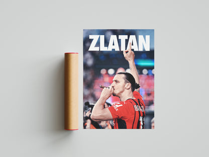 Zlatan Ibrahimovic Poster Print